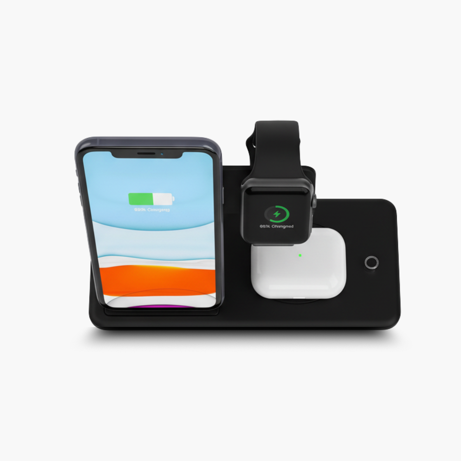 MagStand 3-in-1 Wireless Charger for iPhone, Apple Watch & AirPods