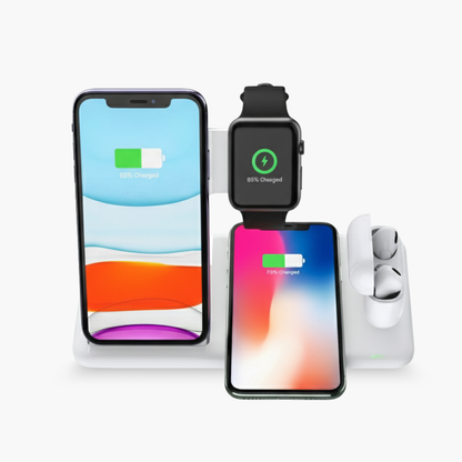MagStand 3-in-1 Wireless Charger for iPhone, Apple Watch & AirPods