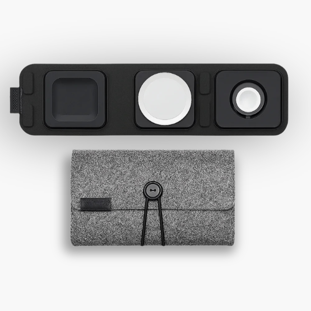 Vesvero FoldCharge 3 in 1 Wireless Charging Station