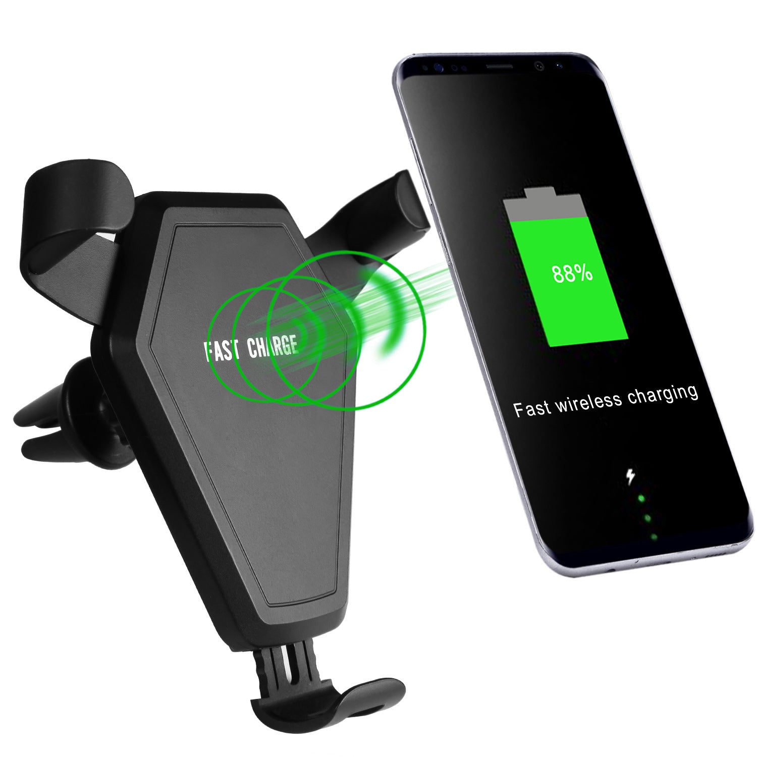 GlowCharge Wireless Car Charger