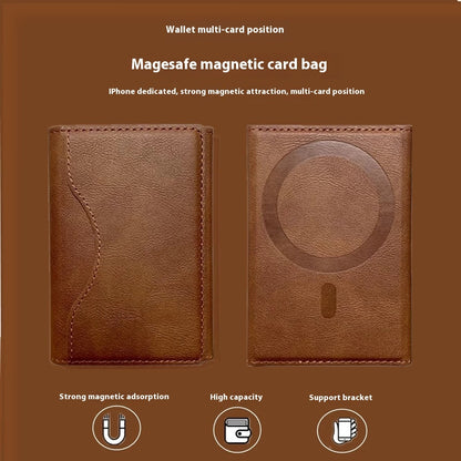 TriHold MagSafe Magnetic Wallet Card Holder