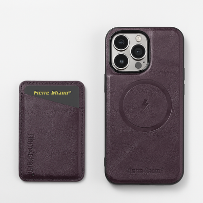 DualHold MagSafe Card Holder & Wireless Charger